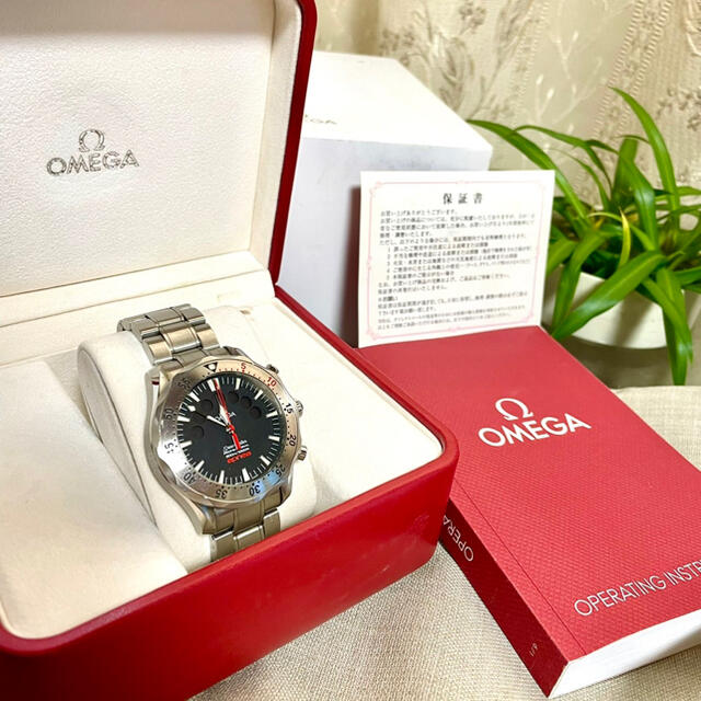 4年保証』 OMEGA オメガ シーマスター アプネア【箱、保証書付き