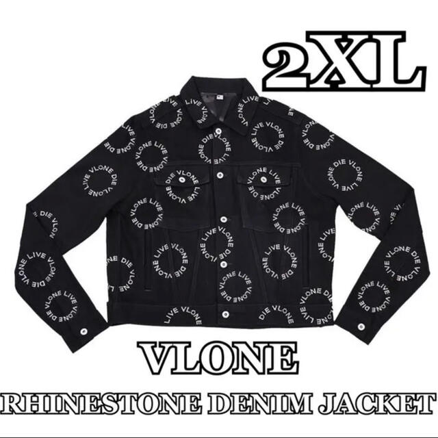 ※激レア 再販なし VLONE RHINESTONE DENIM JACKET