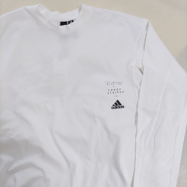 adidas(アディダス)のⅢ マウジーで購入 未使用タグ付き アディダス ロンＴ レディースのトップス(Tシャツ(長袖/七分))の商品写真