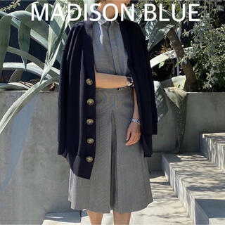 マディソンブルー(MADISONBLUE)の【MADISON BLUE】ダブルフェイスビッグVネックカーディガン(カーディガン)
