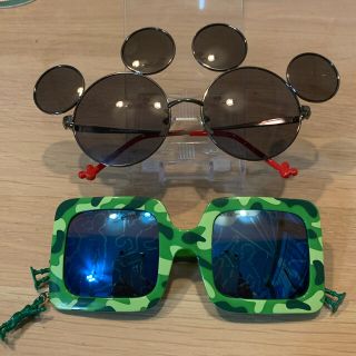 ディズニー(Disney)の《みにちゃん様》ミッキー/トイストーリー　サングラス　2点セット(キャラクターグッズ)