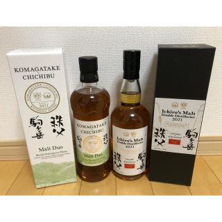 【Annisアニス様専用】 秩父×駒ヶ岳 ＆駒ヶ岳×秩父 モルトデュオ 2021(ウイスキー)
