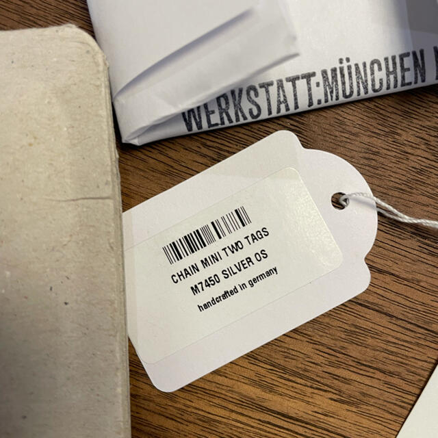 Werkstatt:München chain mini two tags
