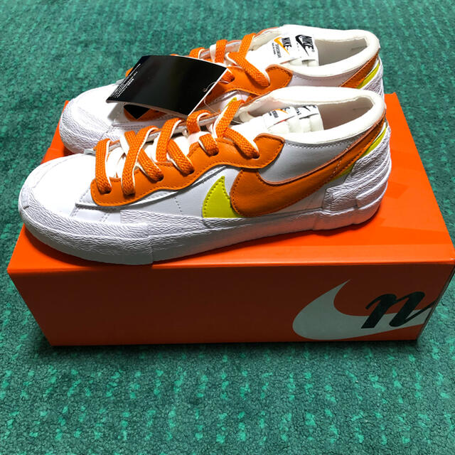 NIKE ブレーザー LOW x sacai Magma Orange 25.5