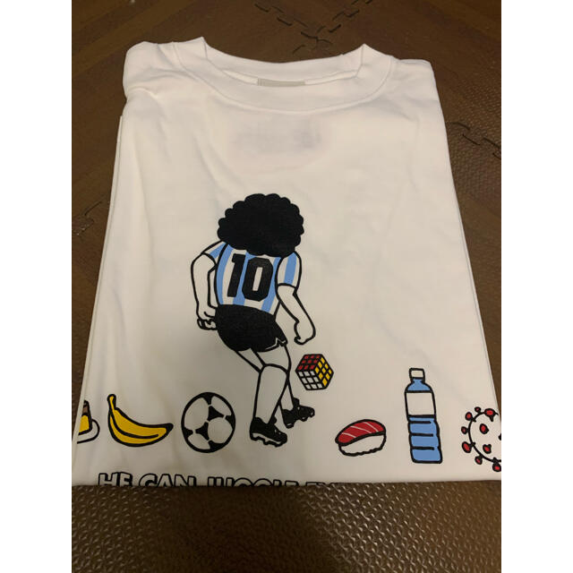 【最終処分価格】soccer junky マラドーナ　Tシャツ スポーツ/アウトドアのサッカー/フットサル(ウェア)の商品写真