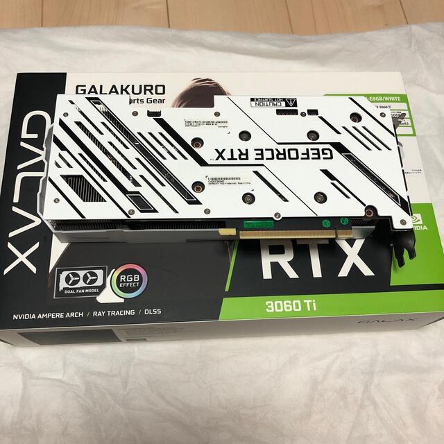 玄人志向 GK-RTX3060Ti-E8GB/WHITE