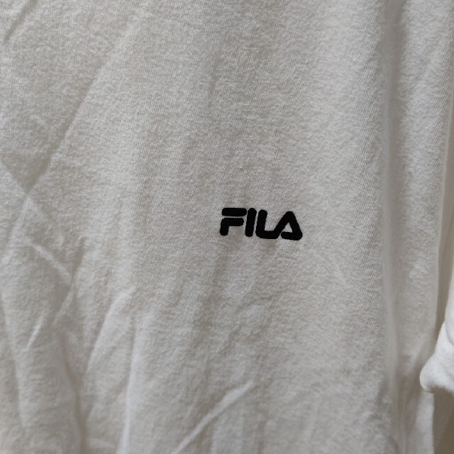 FILA(フィラ)の半袖白Tシャツ■FILA メンズのトップス(Tシャツ/カットソー(半袖/袖なし))の商品写真