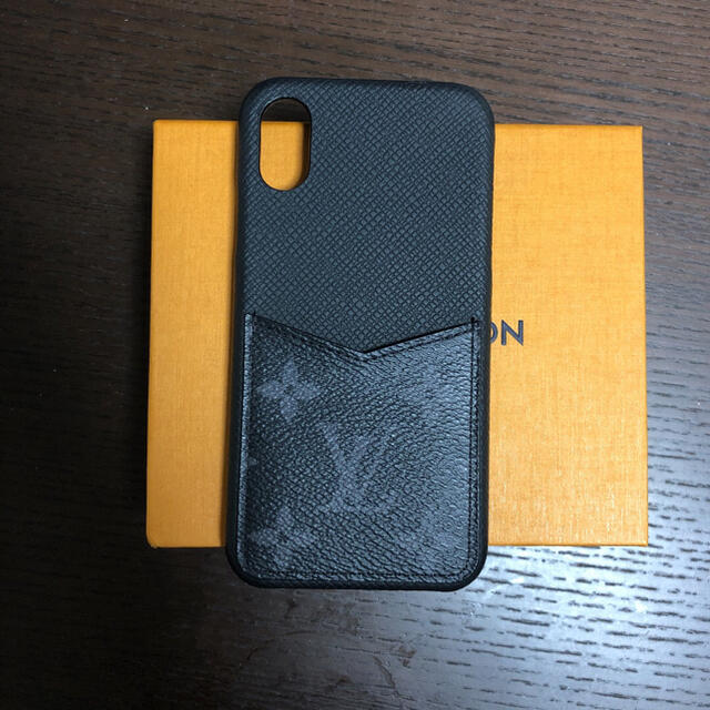 LOUIS VUITTON iPhoneバンパー X/Xsモノグラムエクリプス