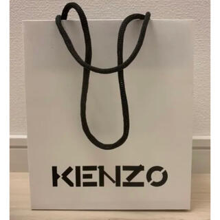 ケンゾー(KENZO)の新品 KENZO ケンゾー ショップ袋 ショッパー 小 ホワイト(ショップ袋)