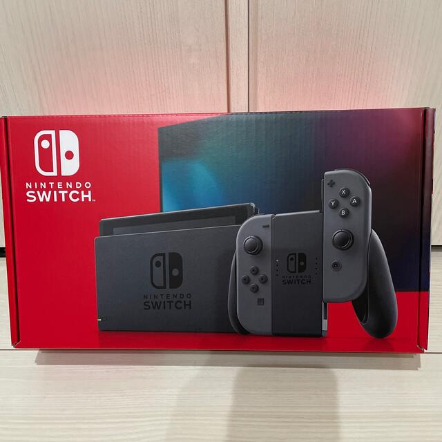 ニンテンドースイッチ新型グレー新品未使用