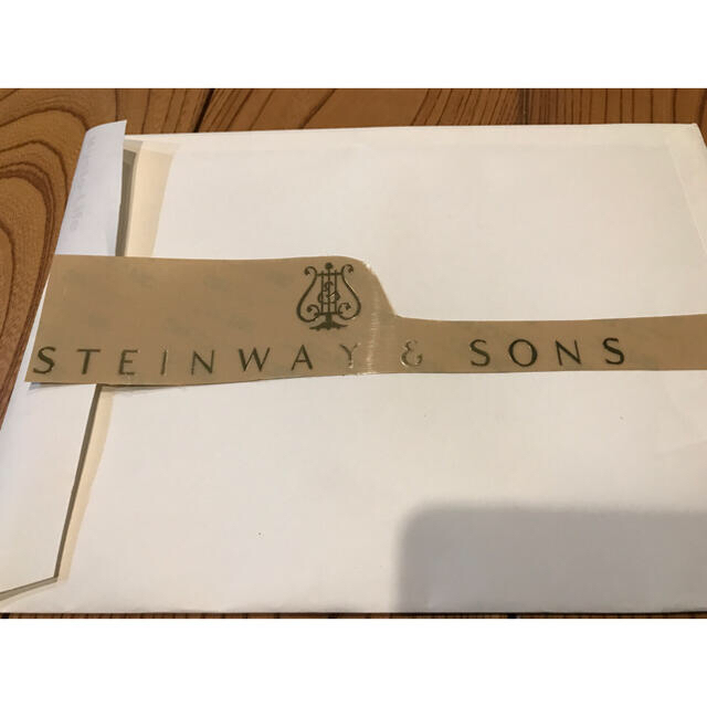 スタインウェイ Steinway デカール ステッカー 2枚