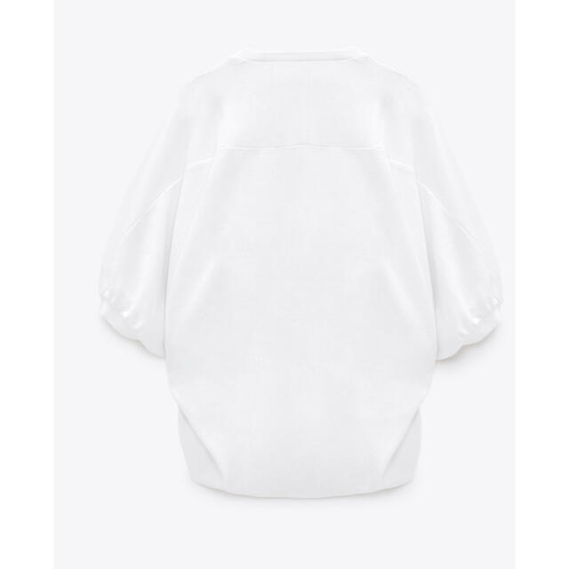 ZARA(ザラ)のZARA  今季　アシメトリーオーバーサイズTシャツ　XS メンズのトップス(Tシャツ/カットソー(半袖/袖なし))の商品写真