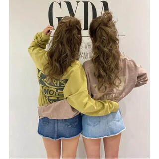 ジェイダ(GYDA)のGYDA♡ダメージスカート♡デザインダメージスカートライクデニムショーパン(ミニスカート)