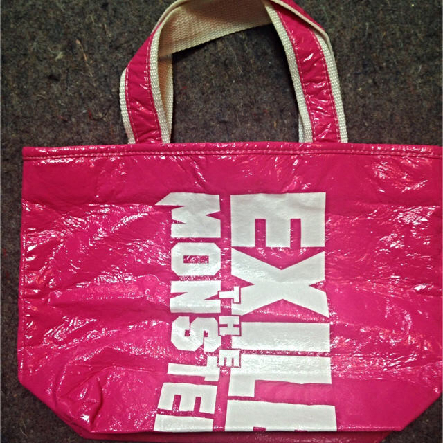 EXILE(エグザイル)のEXILE THE MONSTERツアーバッグ  エンタメ/ホビーのタレントグッズ(ミュージシャン)の商品写真