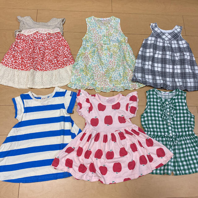 RAG MART(ラグマート)の子供服 女の子 90 夏物　まとめ売り キッズ/ベビー/マタニティのキッズ服女の子用(90cm~)(Tシャツ/カットソー)の商品写真