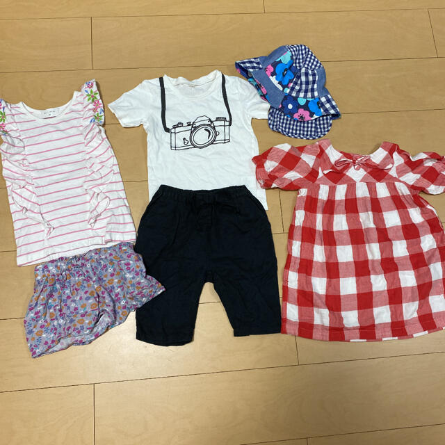 RAG MART(ラグマート)の子供服 女の子 90 夏物　まとめ売り キッズ/ベビー/マタニティのキッズ服女の子用(90cm~)(Tシャツ/カットソー)の商品写真