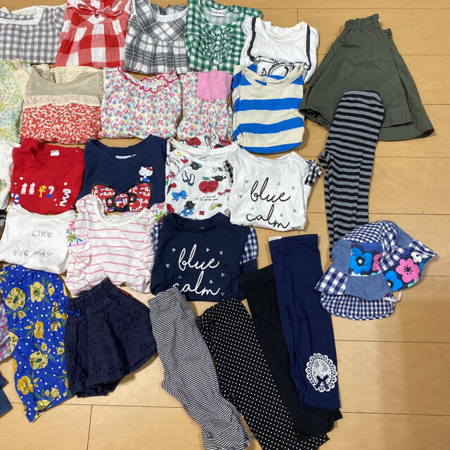 RAG MART(ラグマート)の子供服 女の子 90 夏物　まとめ売り キッズ/ベビー/マタニティのキッズ服女の子用(90cm~)(Tシャツ/カットソー)の商品写真