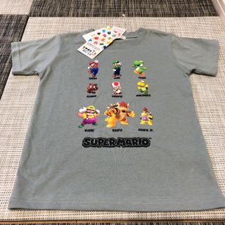 新品❣️スーパーマリオ　120 半袖　Tシャツ　クッパ　ヨッシー　ピーチ(Tシャツ/カットソー)