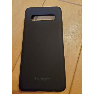 シュピゲン(Spigen)のGalaxy S 10カバー黒。シンプル！(Androidケース)