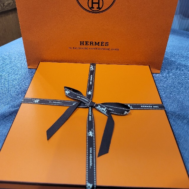 Hermes(エルメス)のエルメススカーフカレ 90 《プリーズ・チェックイン レディースのファッション小物(バンダナ/スカーフ)の商品写真