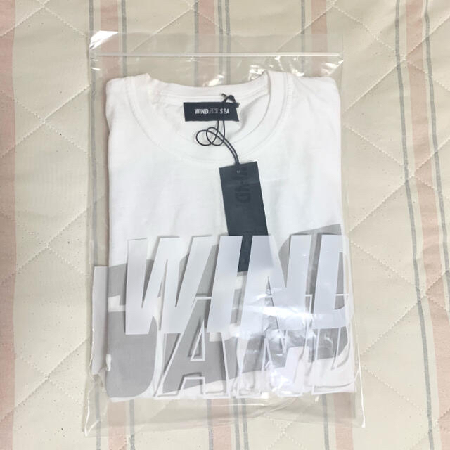 SEA(シー)のWIND AND SEA ロングTシャツ Sサイズ ホワイト メンズのトップス(Tシャツ/カットソー(七分/長袖))の商品写真