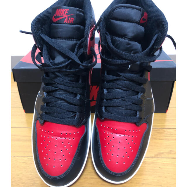 【26.5cm 】nike air jordan 1 high BRED