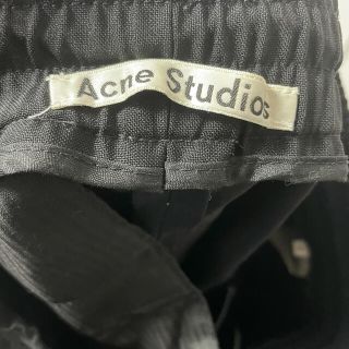 acne studios アクネストゥディオズ スラックス イージーパンツ 46の ...