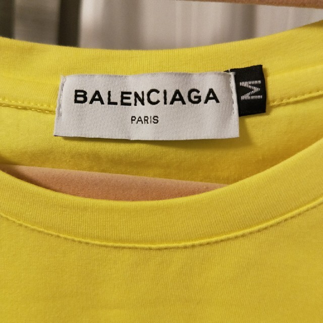 Balenciaga(バレンシアガ)のBALENCIAGA　Tシャツ　イエロー メンズのトップス(Tシャツ/カットソー(半袖/袖なし))の商品写真