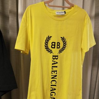 バレンシアガ(Balenciaga)のBALENCIAGA　Tシャツ　イエロー(Tシャツ/カットソー(半袖/袖なし))