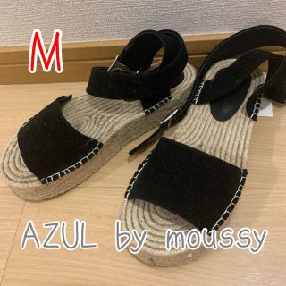 アズールバイマウジー(AZUL by moussy)のAZUL by moussy 新品 レディース 24 夏 厚底サンダル サンダル(サンダル)