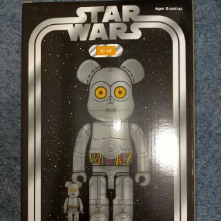 メディコムトイ(MEDICOM TOY)のBE@RBRICK TC-14(TM) 100％ & 400％ c-3po(その他)