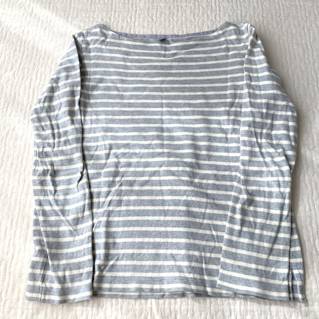 UNIQLO(ユニクロ)のUNIQLO ボーダー カットソー レディースのトップス(カットソー(長袖/七分))の商品写真