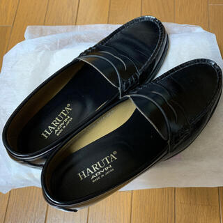 ハルタ(HARUTA)の『美品』HARUTA ローファー　レディース　25.5㎝EE(ローファー/革靴)