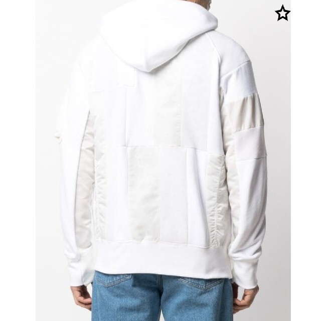 サイズ２ 新品 sacai スポンジ スウェット フーディー