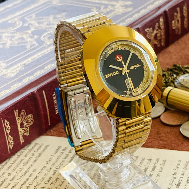 ■美品!RADO【ラドー 】DIASTAR/自動巻きメンズ腕時計/金/ゴールドA ■美品!RADO【ラドー 】DIASTAR/自動巻きメンズ腕時計/金/ゴールドA
