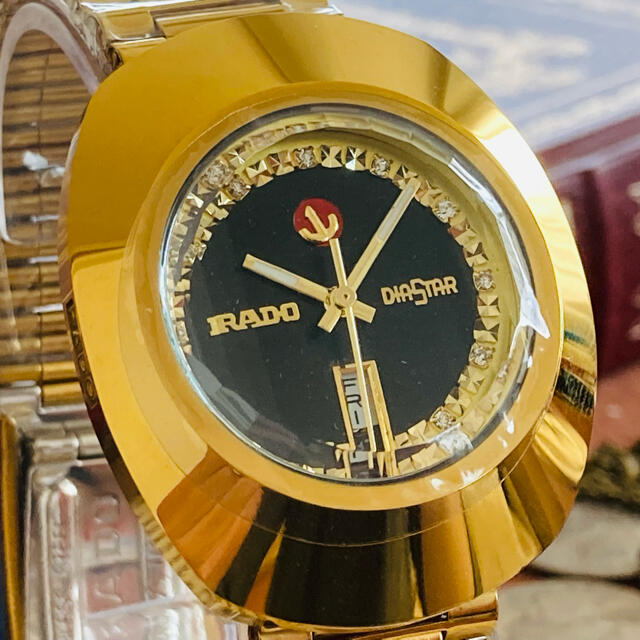 ■美品!RADO【ラドー 】DIASTAR/自動巻きメンズ腕時計/金/ゴールドA ■美品!RADO【ラドー 】DIASTAR/自動巻きメンズ腕時計/金/ゴールドA