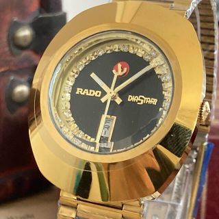 ■美品!RADO【ラドー 】DIASTAR/自動巻きメンズ腕時計/金/ゴールドA ■美品!RADO【ラドー 】DIASTAR/自動巻きメンズ腕時計/金/ゴールドA