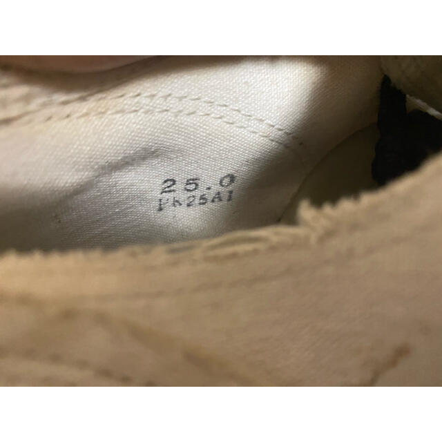 UNDERCOVER(アンダーカバー)のUNDERCOVER × APE ジャックパーセル S メンズの靴/シューズ(スニーカー)の商品写真