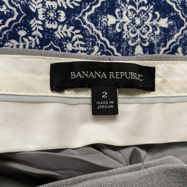 Banana Republic(バナナリパブリック)のBanana republic アンクル丈　ストレートパンツMサイズ レディースのパンツ(クロップドパンツ)の商品写真