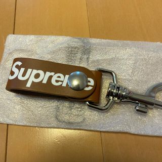 シュプリーム(Supreme)のシュプリーム キーチェーン ベージュ(キーホルダー)