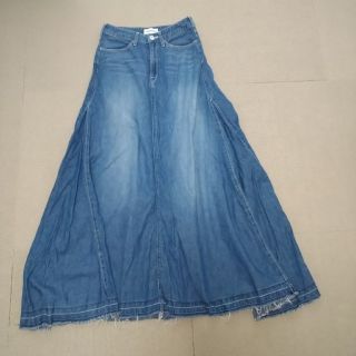 アングローバルショップ(ANGLOBAL SHOP)のwoad blue マキシスカート(ロングスカート)