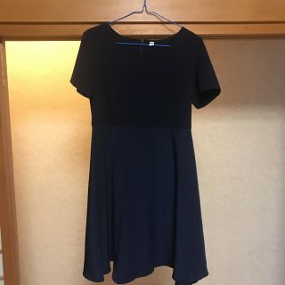 ユニクロ(UNIQLO)のユニクロ　チュニック　ワンピース(ひざ丈ワンピース)