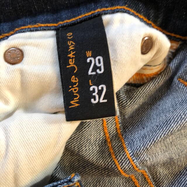 Nudie Jeans(ヌーディジーンズ)のnudie jeans ヌーディージーンズ　シンフィン　29×32 美品 メンズのパンツ(デニム/ジーンズ)の商品写真