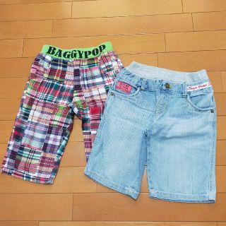 ジャンクストアー(JUNK STORE)の【130】ジャンクストア★キッズ★ハーフパンツ★2枚セット★男の子(パンツ/スパッツ)