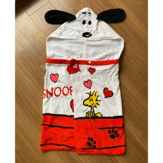 スヌーピー(SNOOPY)のSNOOPY フード付きタオル(キャラクターグッズ)