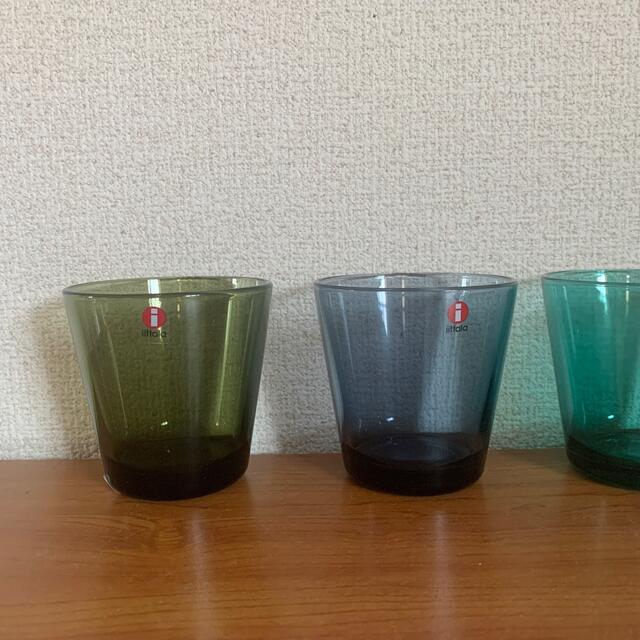 iittala(イッタラ)のイッタラ　カルティオ　グラス　4点 インテリア/住まい/日用品のキッチン/食器(グラス/カップ)の商品写真