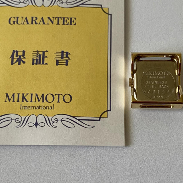 MIKIMOTO(ミキモト)の希少 MIKIMOTO ミキモト 腕時計 マルチフォームウォッチ パール二重巻き レディースのファッション小物(腕時計)の商品写真