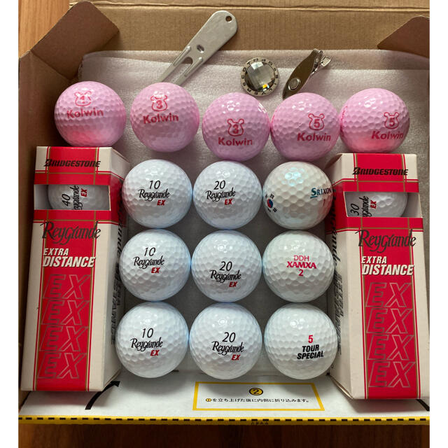 BRIDGESTONE(ブリヂストン)のゴルフボール　セット スポーツ/アウトドアのゴルフ(その他)の商品写真