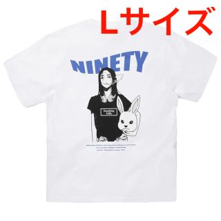 #FR2 × 9090 Smoking Girl Tee(ホワイト) Lサイズ(Tシャツ/カットソー(半袖/袖なし))