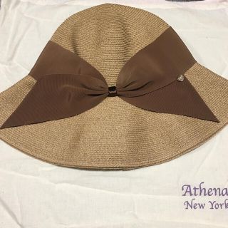 バーニーズニューヨーク(BARNEYS NEW YORK)のアシーナニューヨーク☆帽子(麦わら帽子/ストローハット)